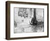 The Passing Gondola, 1926-James McBey-Framed Giclee Print