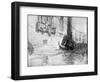 The Passing Gondola, 1926-James McBey-Framed Giclee Print