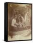 The Passing of King Arthur, Illustration from 'Idylls of the King' by Alfred Tennyson-Julia Margaret Cameron-Framed Stretched Canvas