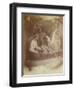 The Passing of King Arthur, Illustration from 'Idylls of the King' by Alfred Tennyson-Julia Margaret Cameron-Framed Giclee Print