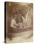 The Passing of King Arthur, Illustration from 'Idylls of the King' by Alfred Tennyson-Julia Margaret Cameron-Stretched Canvas