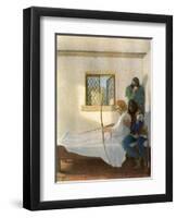 The Passing of Robin Hood-Newell Convers Wyeth-Framed Giclee Print
