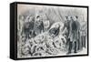 The passing of the first German Emperor: the deathbed of William I, 1888 (1911)-Unknown-Framed Stretched Canvas