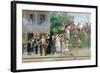 The Passing of the King-Giacomo Mantegazza-Framed Giclee Print