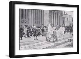 The Passing of the Vestals-Henry Courtney Selous-Framed Giclee Print