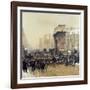 The Passing Regiment, 1875-Jean-Baptiste Edouard Detaille-Framed Giclee Print