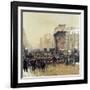 The Passing Regiment, 1875-Jean-Baptiste Edouard Detaille-Framed Giclee Print