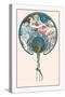 The Passing Wind Takes Youth Away-Alphonse Mucha-Stretched Canvas