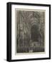 The Passion-Music Service at Westminster Abbey-null-Framed Giclee Print