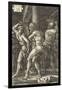 The Passion of Christ (1507-1513). the Flagellation-Albrecht Dürer-Framed Giclee Print