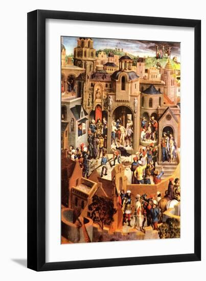 The Passion of Christ-Hans Memling-Framed Art Print