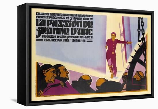 The Passion of Joan of Arc, 1928 (La Passion De Jeanne D'Arc)-null-Framed Stretched Canvas