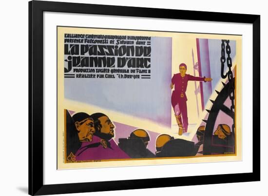 The Passion of Joan of Arc, 1928 (La Passion De Jeanne D'Arc)-null-Framed Giclee Print