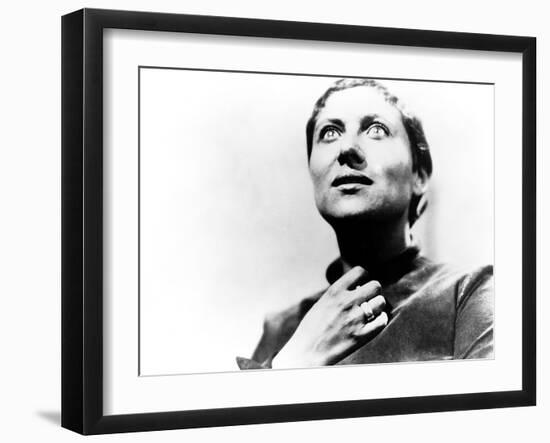 The Passion Of Joan Of Arc, (aka La Passion De Jeanne D'Arc), Maria Falconetti, 1928-null-Framed Photo