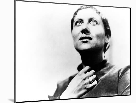 The Passion Of Joan Of Arc, (aka La Passion De Jeanne D'Arc), Maria Falconetti, 1928-null-Mounted Photo