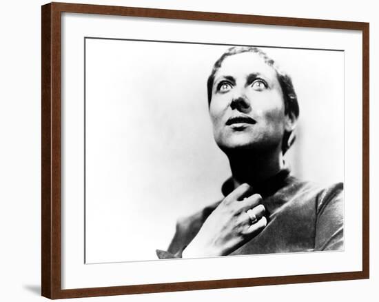 The Passion Of Joan Of Arc, (aka La Passion De Jeanne D'Arc), Maria Falconetti, 1928-null-Framed Photo