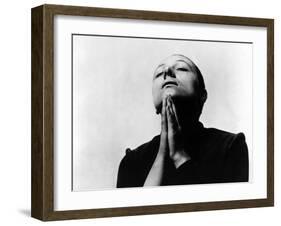 The Passion Of Joan Of Arc, (aka La Passion De Jeanne D'Arc), Maria Falconetti, 1928-null-Framed Photo