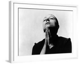 The Passion Of Joan Of Arc, (aka La Passion De Jeanne D'Arc), Maria Falconetti, 1928-null-Framed Photo