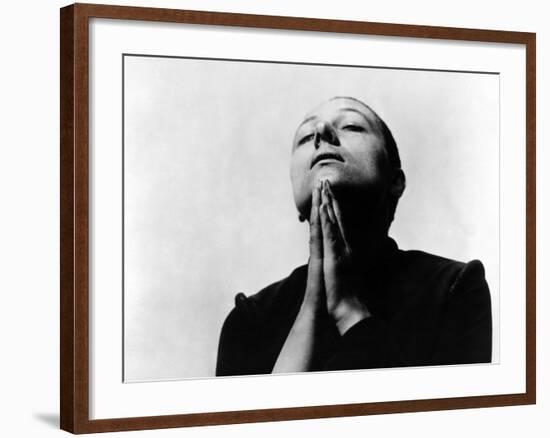 The Passion Of Joan Of Arc, (aka La Passion De Jeanne D'Arc), Maria Falconetti, 1928-null-Framed Photo