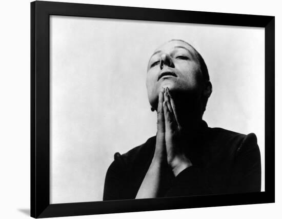 The Passion Of Joan Of Arc, (aka La Passion De Jeanne D'Arc), Maria Falconetti, 1928-null-Framed Photo