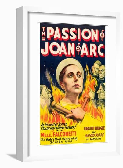 The Passion of Joan of Arc-null-Framed Art Print