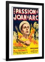 The Passion of Joan of Arc-null-Framed Art Print