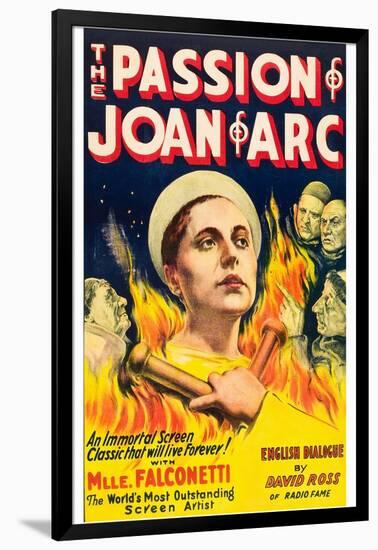 The Passion of Joan of Arc-null-Framed Art Print