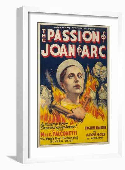 The Passion of Joan of Arc-Eloquent Press-Framed Art Print