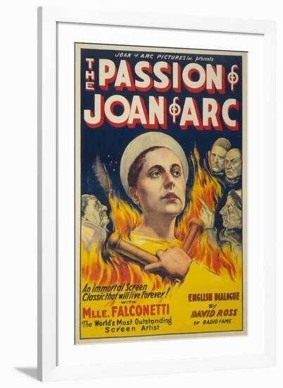 The Passion of Joan of Arc-Eloquent Press-Framed Art Print