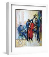 The Passion of Music-Maya Green-Framed Art Print