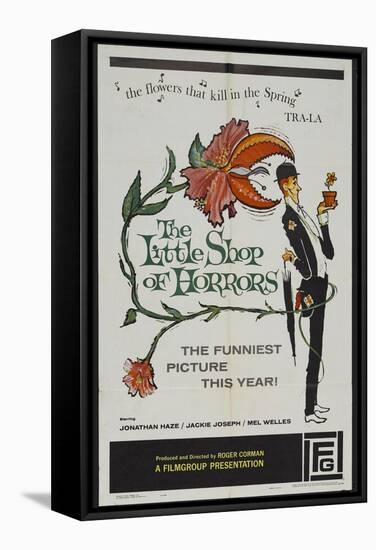 The Passionate People Eater, 1960 "The Little Shop of Horrors" Directed by Roger Corman-null-Framed Stretched Canvas