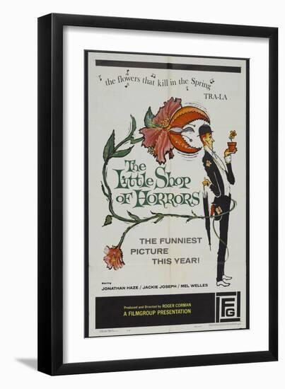 The Passionate People Eater, 1960 "The Little Shop of Horrors" Directed by Roger Corman-null-Framed Giclee Print