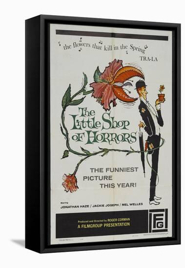 The Passionate People Eater, 1960 "The Little Shop of Horrors" Directed by Roger Corman-null-Framed Stretched Canvas