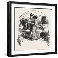 The Passionate Shepherd to His Love Book of English Songs, 1851-null-Framed Giclee Print