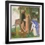 The Passover in the Holy Family-Dante Gabriel Rossetti-Framed Giclee Print