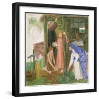 The Passover in the Holy Family-Dante Gabriel Rossetti-Framed Giclee Print