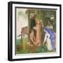 The Passover in the Holy Family-Dante Gabriel Rossetti-Framed Giclee Print