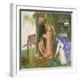 The Passover in the Holy Family-Dante Gabriel Rossetti-Framed Giclee Print
