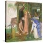 The Passover in the Holy Family-Dante Gabriel Rossetti-Stretched Canvas