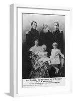 The Past, the Present and the Future of Belgium, 1905-null-Framed Giclee Print