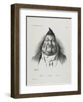 The Past, the Present, the Future, Plate 349, 1834-Honore Daumier-Framed Giclee Print