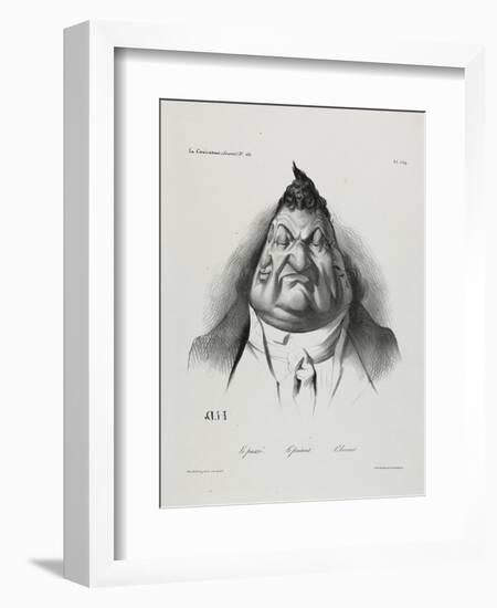 The Past, the Present, the Future, Plate 349, 1834-Honore Daumier-Framed Giclee Print