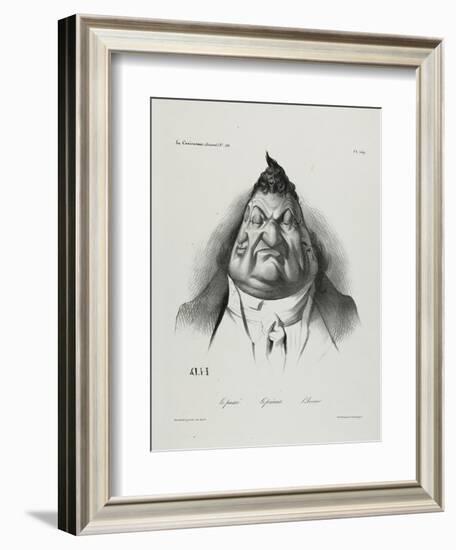 The Past, the Present, the Future, Plate 349, 1834-Honore Daumier-Framed Giclee Print