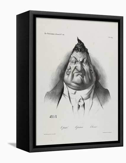 The Past, the Present, the Future, Plate 349, 1834-Honore Daumier-Framed Stretched Canvas
