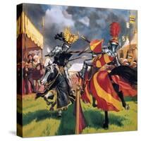 The Pastimes of Our Ancestors: When Knights Were Bold-Mcbride-Stretched Canvas