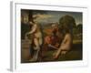 The Pastoral Concert, 1838-43-Titian-Framed Giclee Print