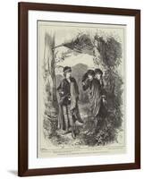 The Pastoral Play at Coombe House, Kingston-On-Thames, Scene from As You Like It-null-Framed Giclee Print