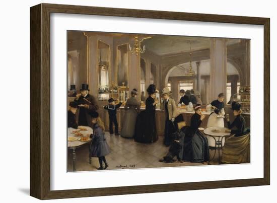 The Pastry Gloppe, 1889-Jean Béraud-Framed Giclee Print