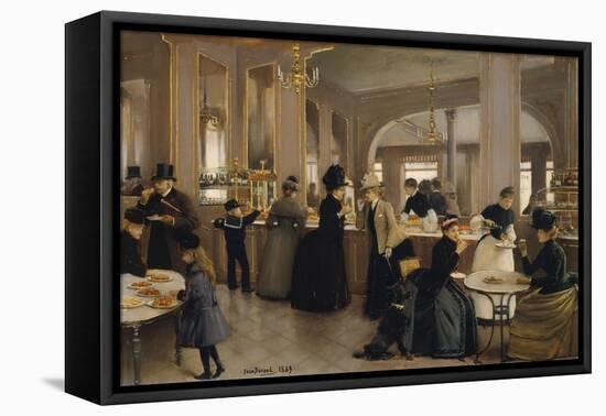 The Pastry Gloppe, 1889-Jean Béraud-Framed Stretched Canvas