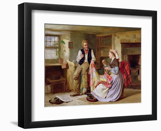 The Patchwork Quilt-William Henry Midwood-Framed Giclee Print